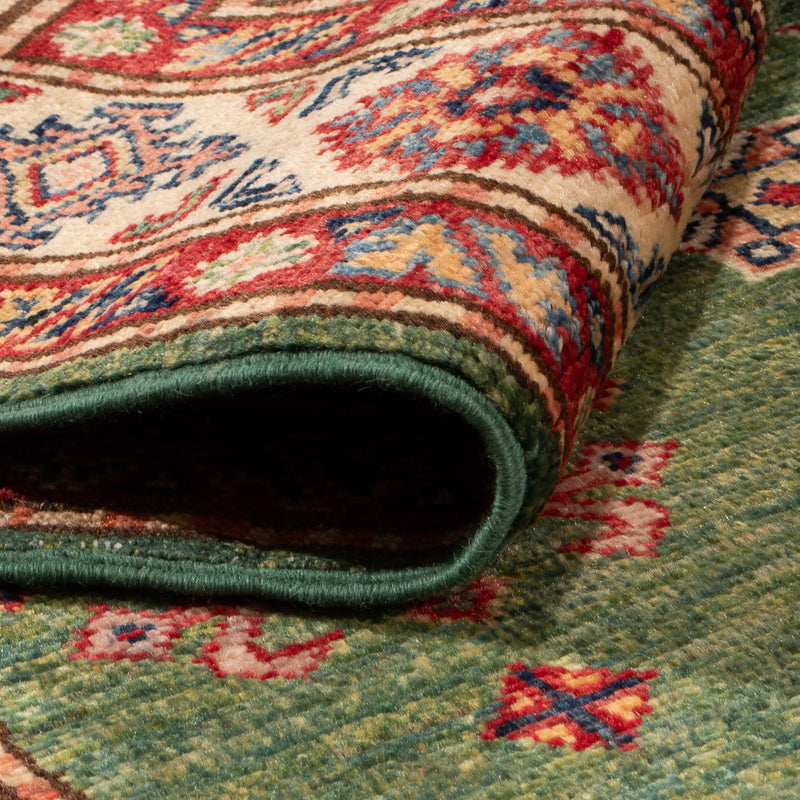 Dywan Ziegler - Kazak - 160 x 98 cm - zielona