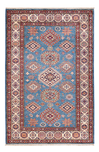 Dywan Ziegler - Kazak - 154 x 102 cm - niebieski