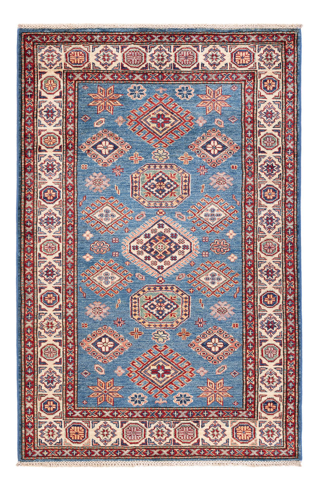 Dywan Ziegler - Kazak - 154 x 102 cm - niebieski