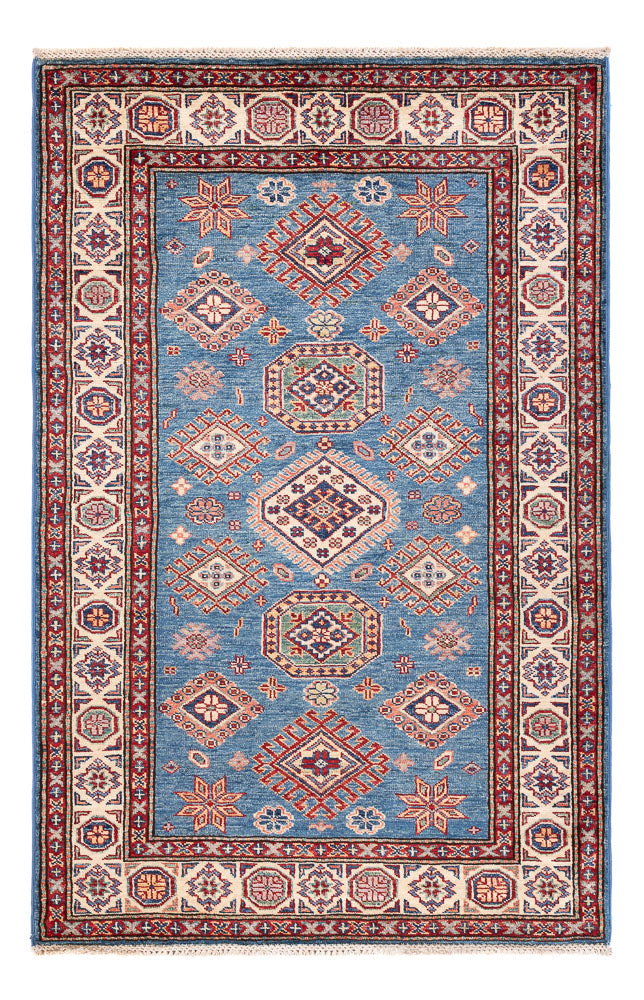 Dywan Ziegler - Kazak - 157 x 101 cm - niebieski