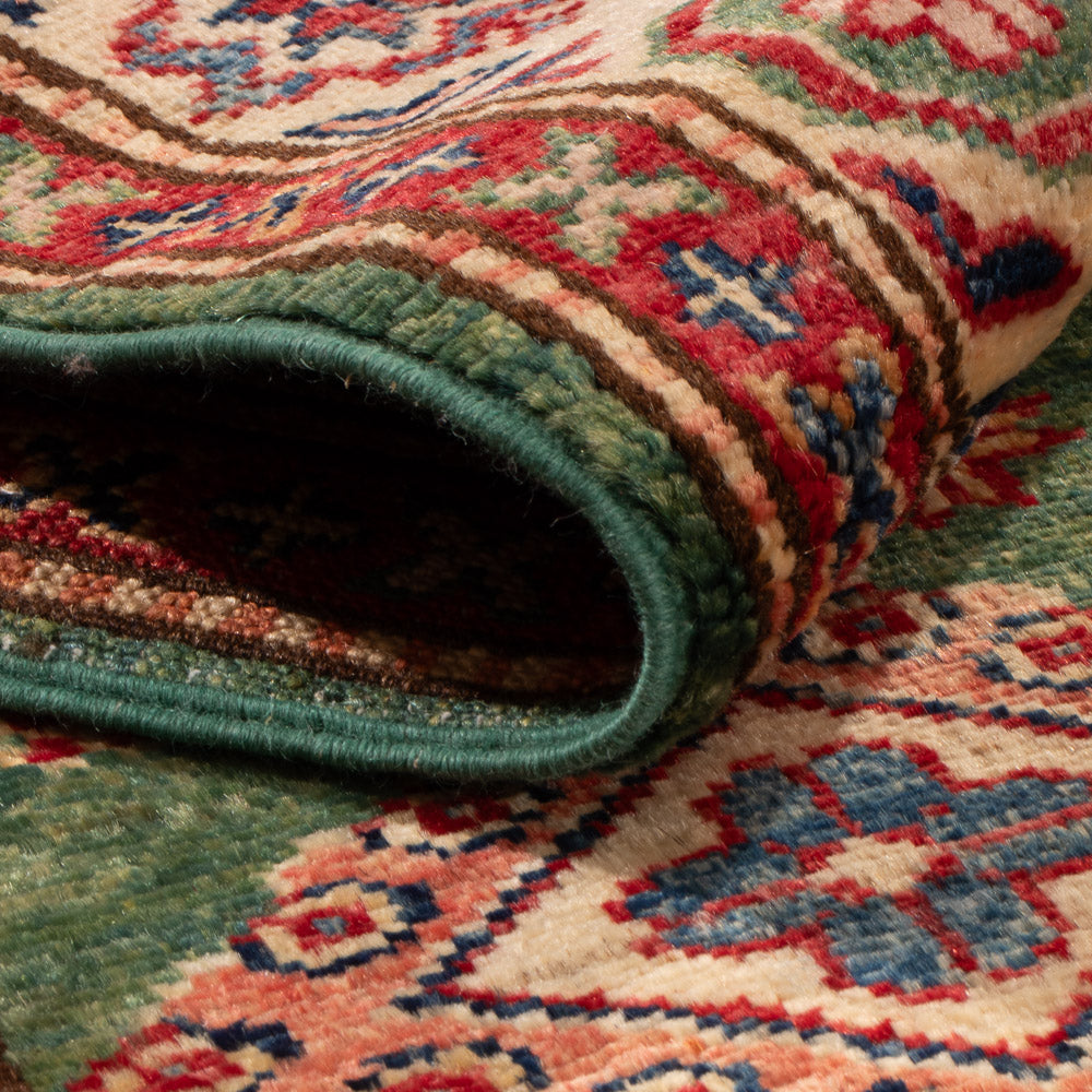 Dywan Ziegler - Kazak - 155 x 104 cm - zielona