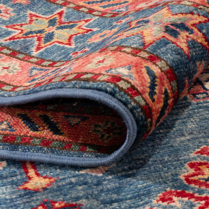 Dywan Ziegler - Kazak - 152 x 97 cm - niebieski