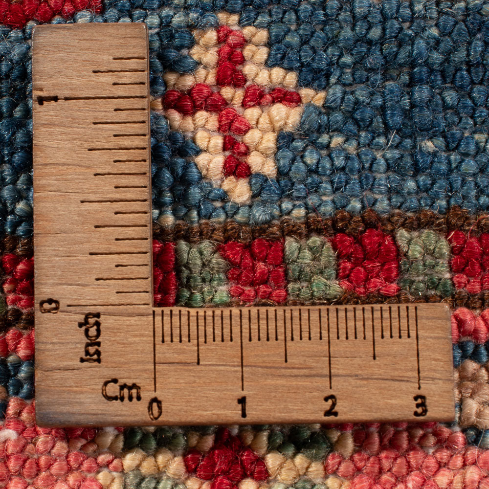 Dywan Ziegler - Kazak - 152 x 97 cm - niebieski