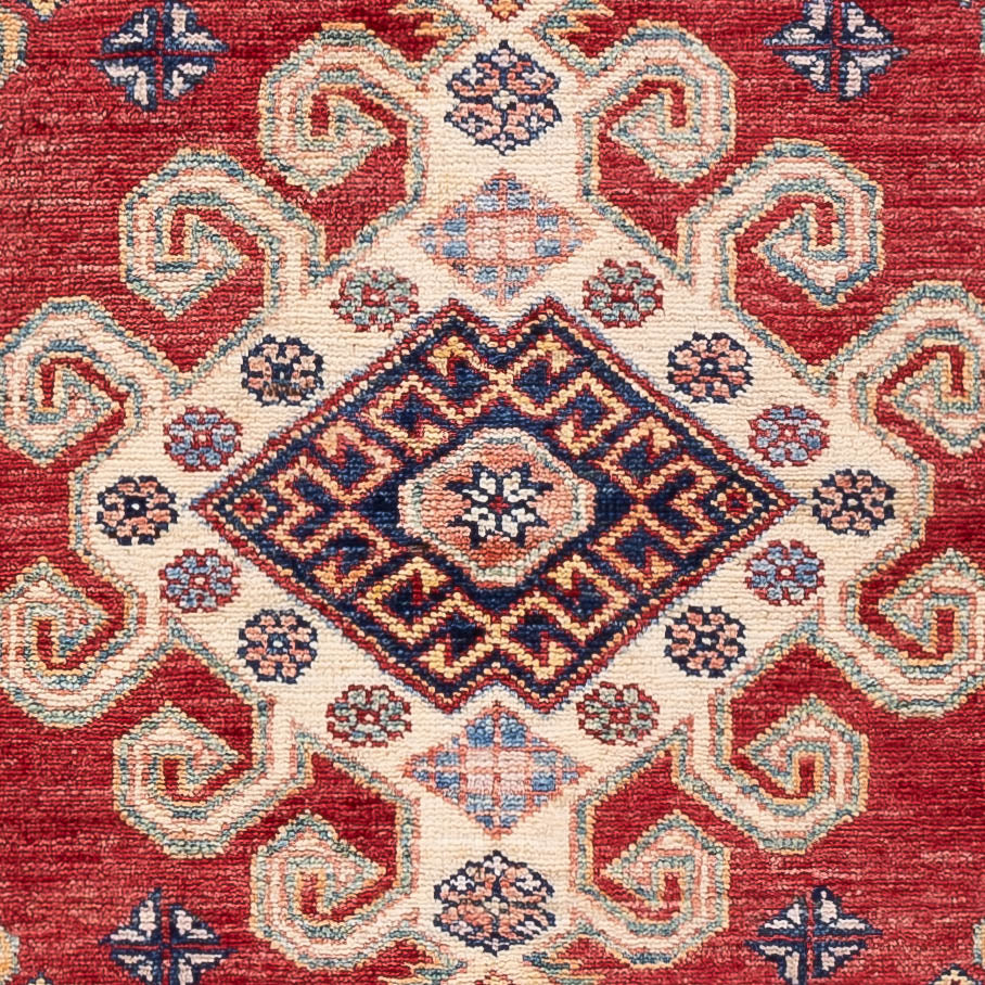 Dywan Ziegler - Kazak - 149 x 106 cm - czerwony