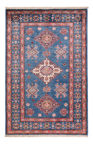 Dywan Ziegler - Kazak - 152 x 99 cm - niebieski
