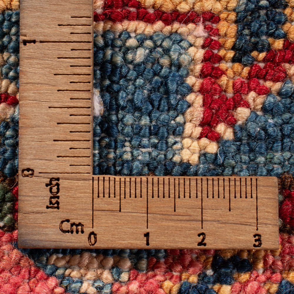 Dywan Ziegler - Kazak - 152 x 99 cm - niebieski