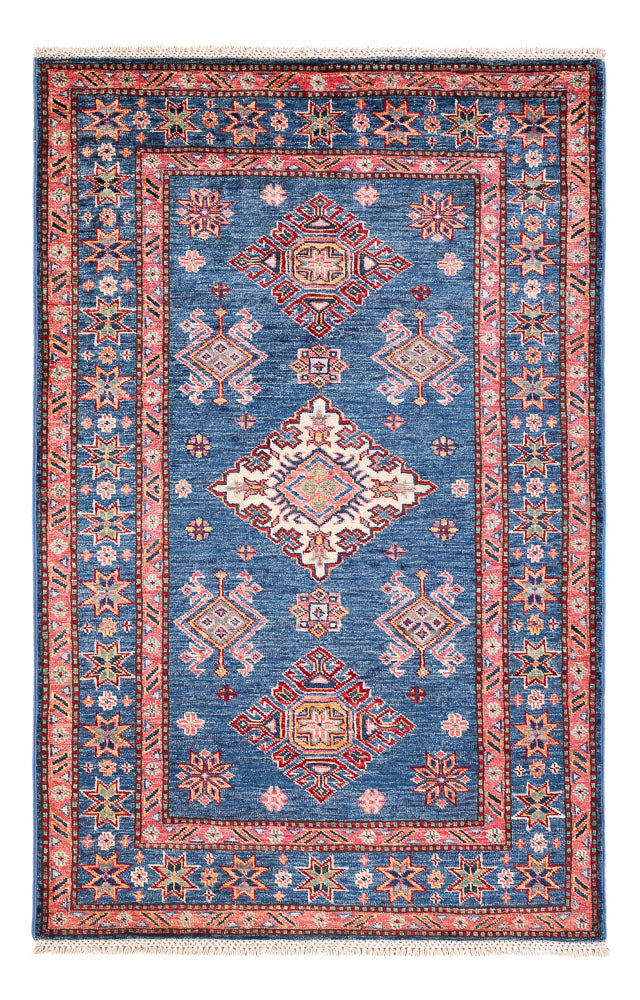 Dywan Ziegler - Kazak - 155 x 101 cm - niebieski