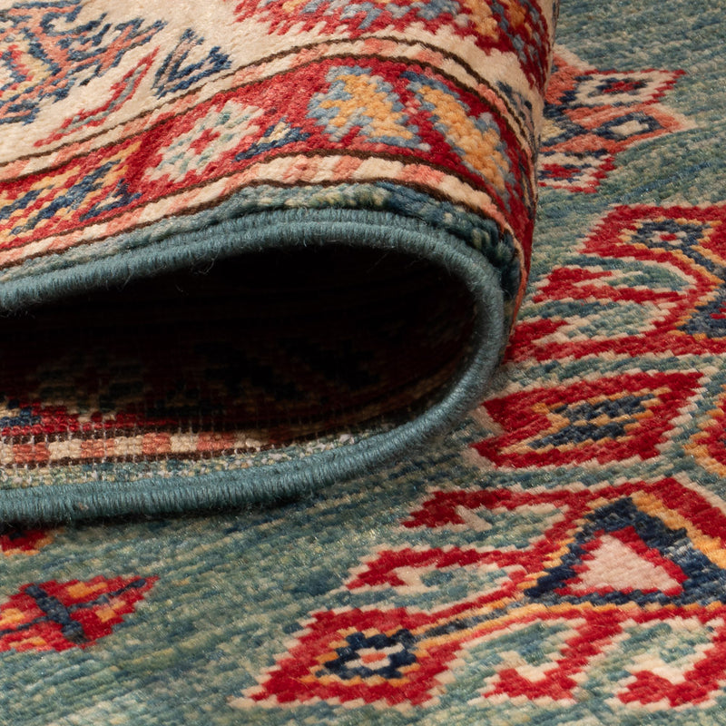 Dywan Ziegler - Kazak - 146 x 99 cm - zielona