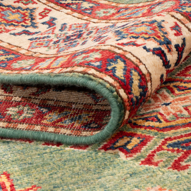 Dywan Ziegler - Kazak - 152 x 98 cm - zielona