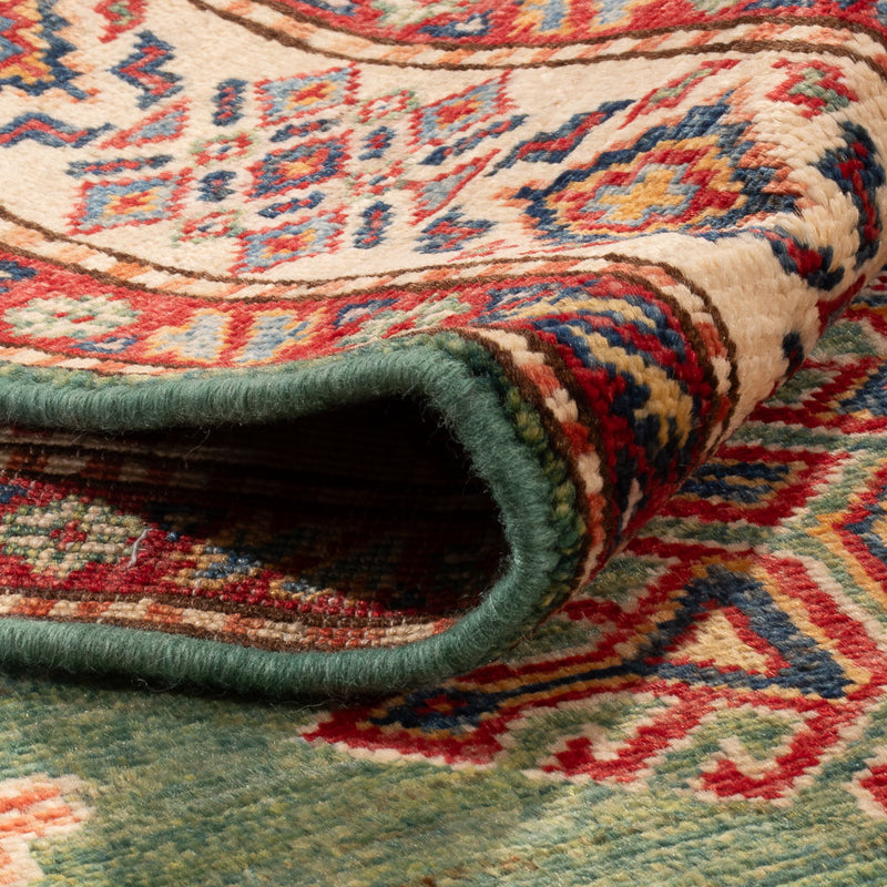 Dywan Ziegler - Kazak - 154 x 99 cm - zielona