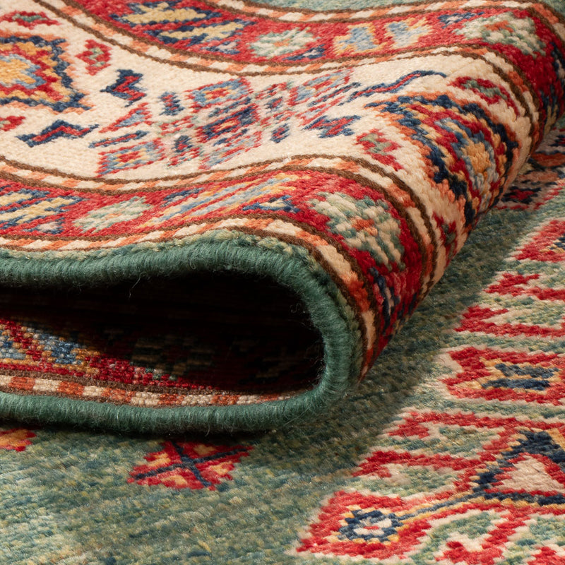 Dywan Ziegler - Kazak - 152 x 99 cm - zielona