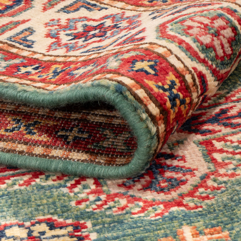 Dywan Ziegler - Kazak - 154 x 100 cm - zielona