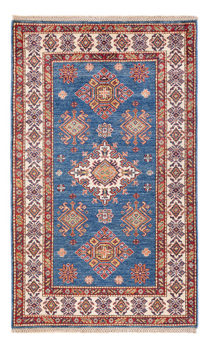 Dywan Ziegler - Kazak - 152 x 95 cm - niebieski