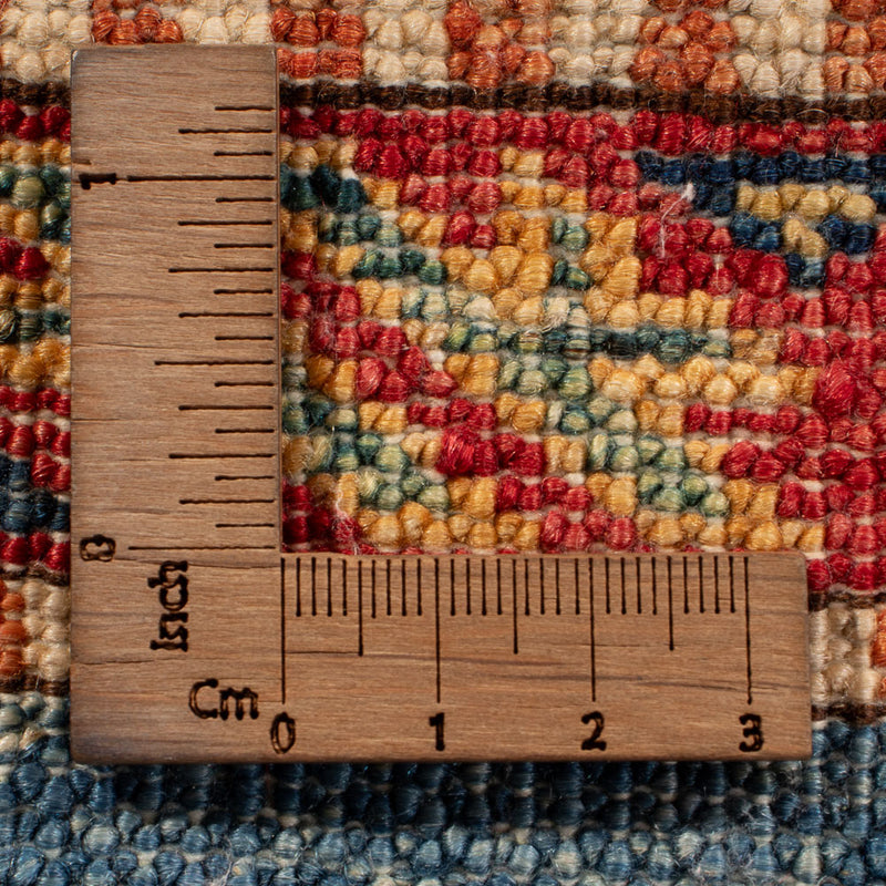 Dywan Ziegler - Kazak - 152 x 95 cm - niebieski