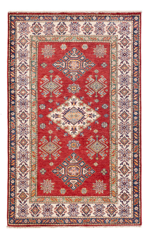 Dywan Ziegler - Kazak - 154 x 101 cm - czerwony