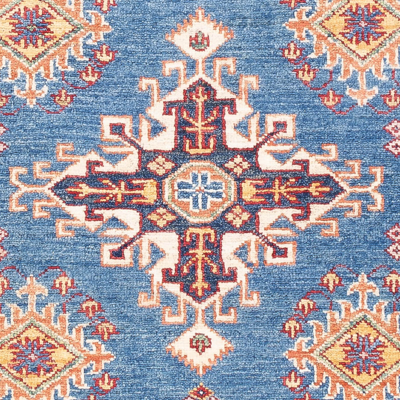Dywan Ziegler - Kazak - 158 x 100 cm - niebieski
