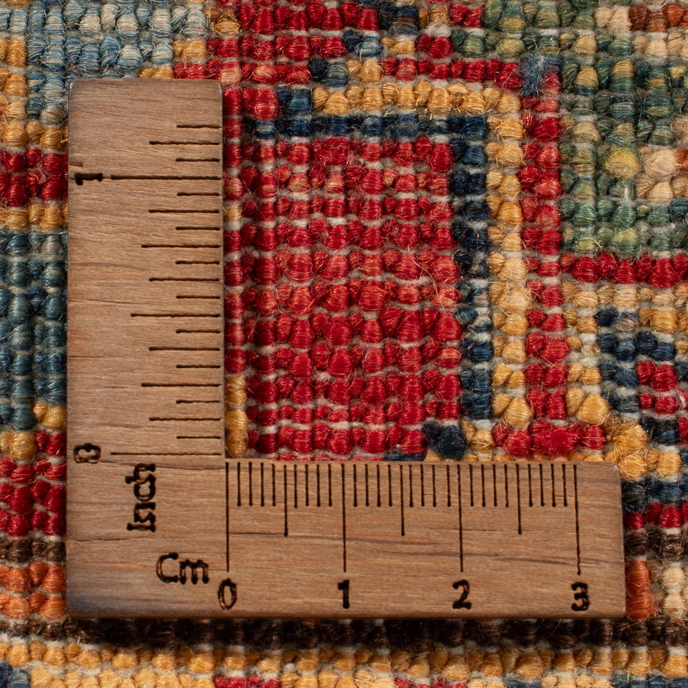 Dywan Ziegler - Kazak - 158 x 100 cm - niebieski