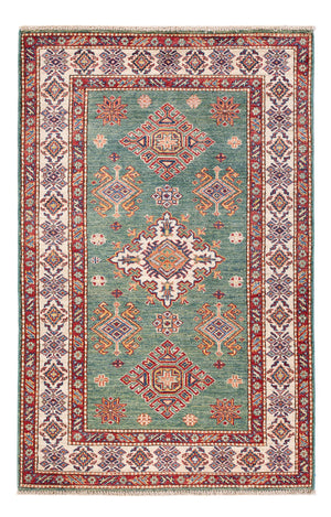 Dywan Ziegler - Kazak - 154 x 98 cm - zielona