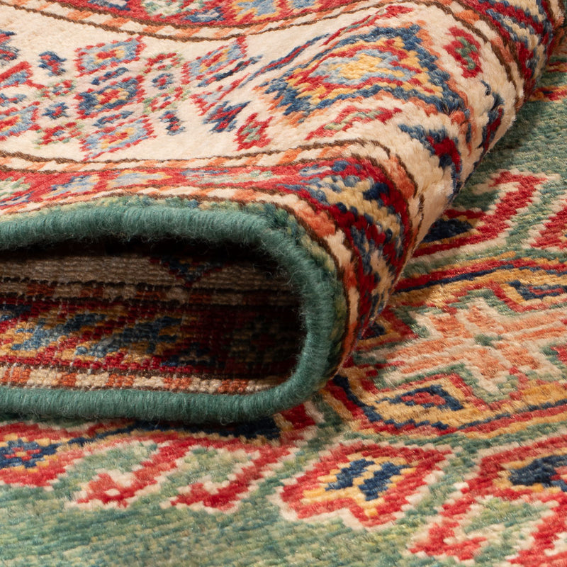 Dywan Ziegler - Kazak - 154 x 98 cm - zielona