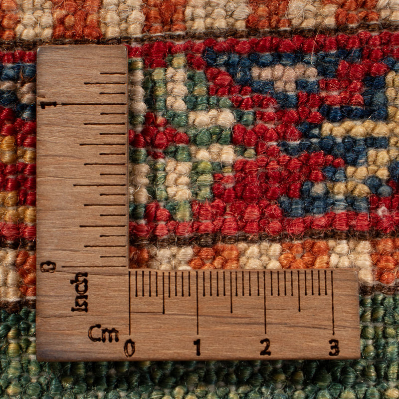 Dywan Ziegler - Kazak - 154 x 98 cm - zielona