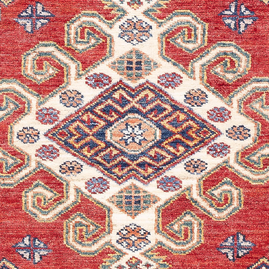 Dywan Ziegler - Kazak - 146 x 103 cm - czerwony