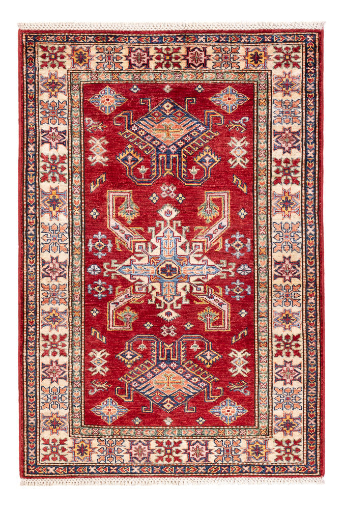 Dywan Ziegler - Kazak - 144 x 99 cm - czerwony