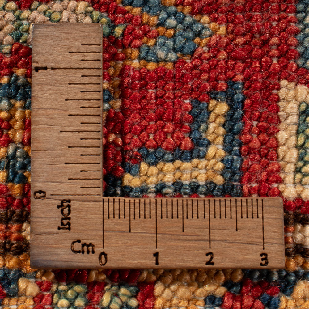 Dywan Ziegler - Kazak - 155 x 99 cm - niebieski