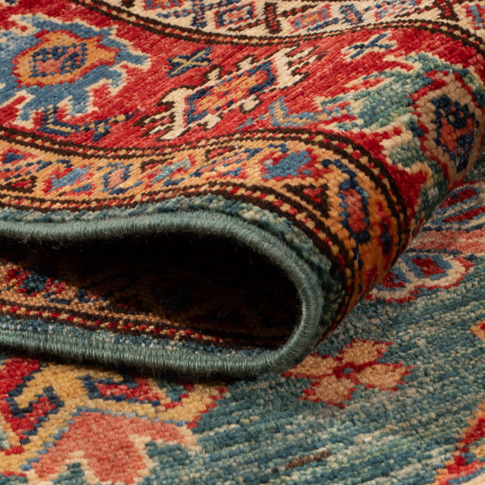 Dywan Ziegler - Kazak - 153 x 100 cm - turkusowy