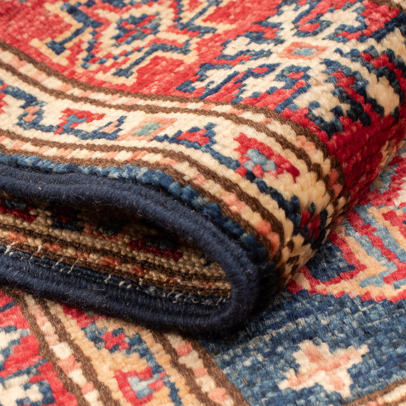 Dywan Ziegler - Kazak - Royal - 90 x 58 cm - ciemnoniebieski