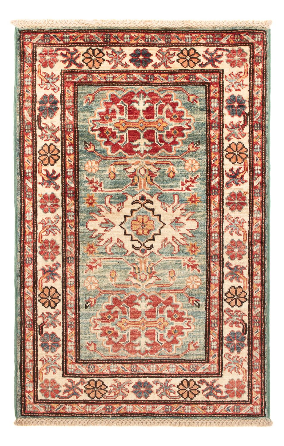 Dywan Ziegler - Kazak - Royal - 92 x 57 cm - jasnozielony