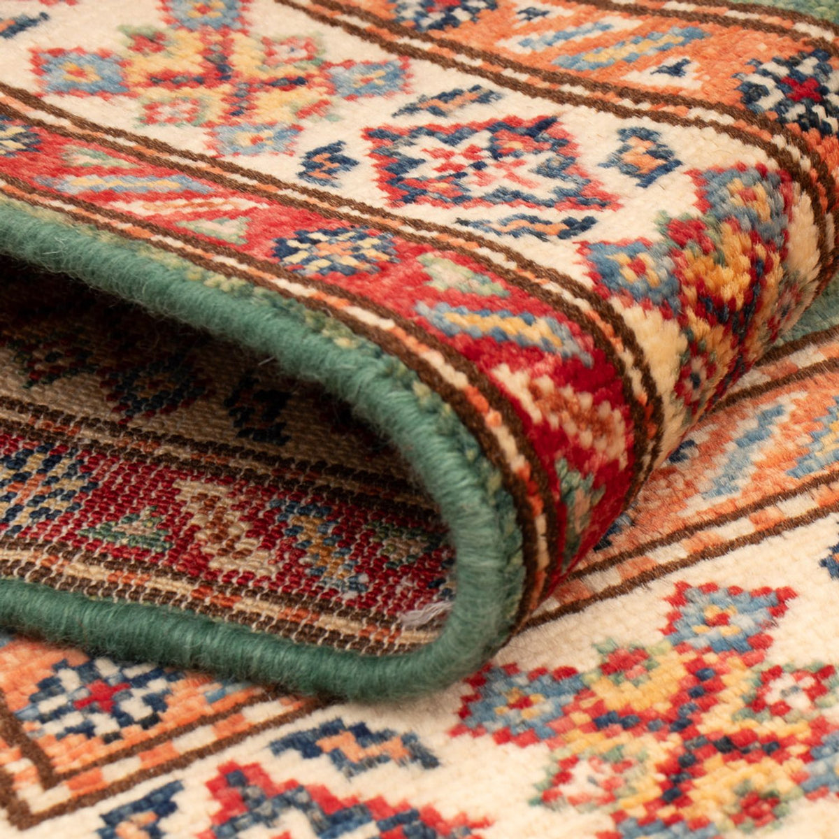 Dywan Ziegler - Kazak - Royal - 95 x 59 cm - zielona