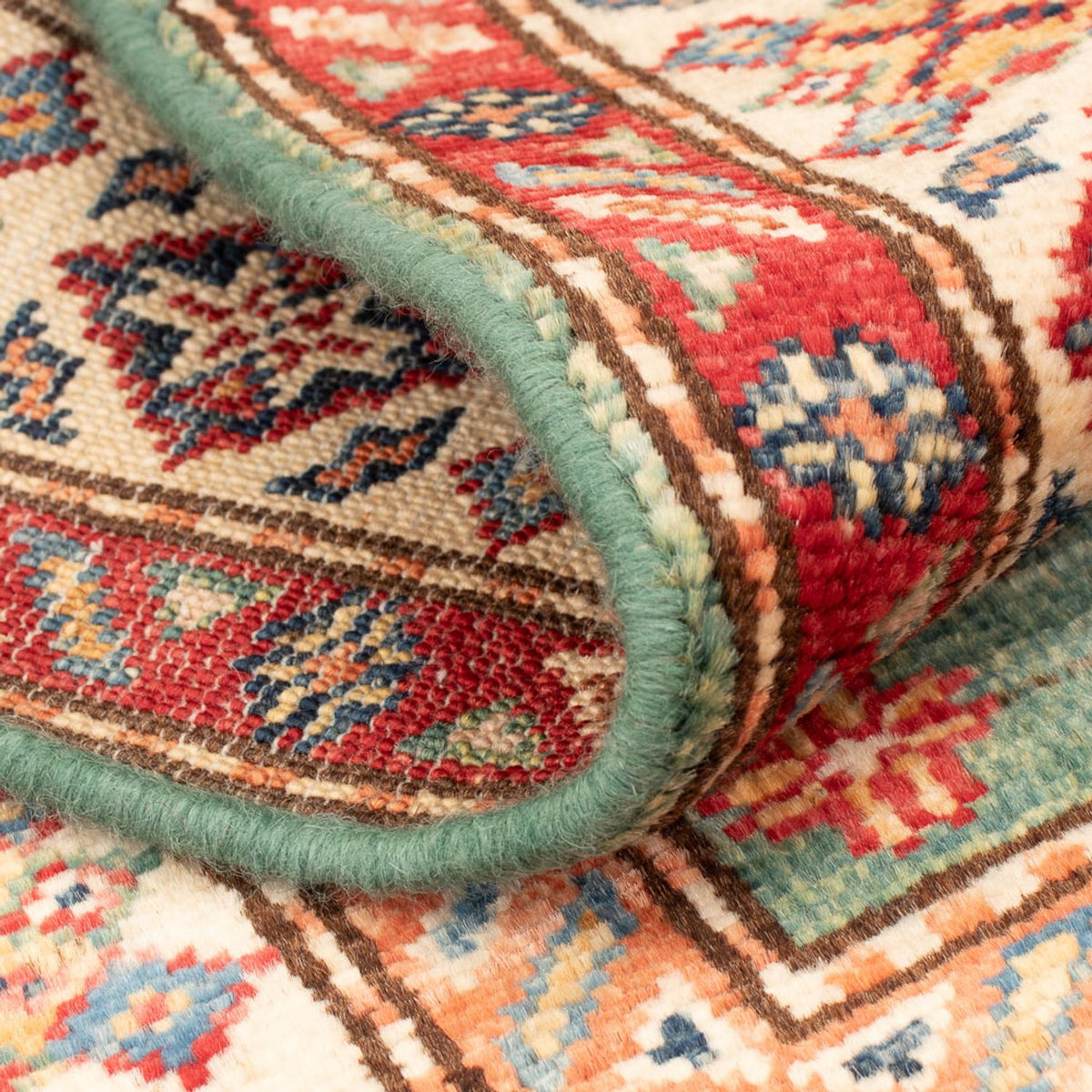 Dywan Ziegler - Kazak - Royal - 95 x 60 cm - zielona