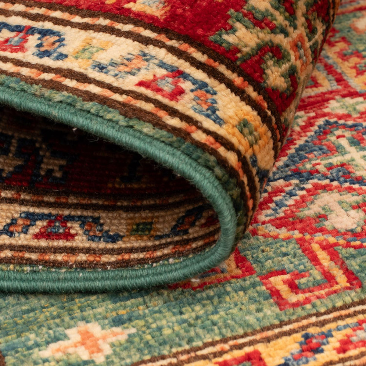 Dywan Ziegler - Kazak - Royal - 87 x 60 cm - zielona