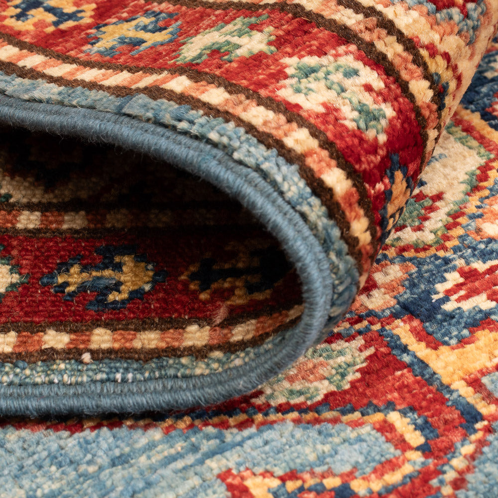 Dywan Ziegler - Kazak - Royal - 90 x 62 cm - niebieski