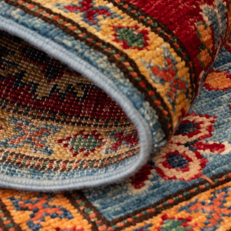 Dywan Ziegler - Kazak - Royal - 97 x 63 cm - niebieski