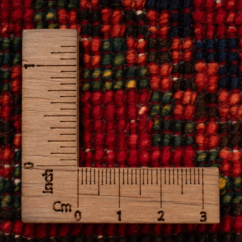 Dywan afgański - 121 x 81 cm - czerwony