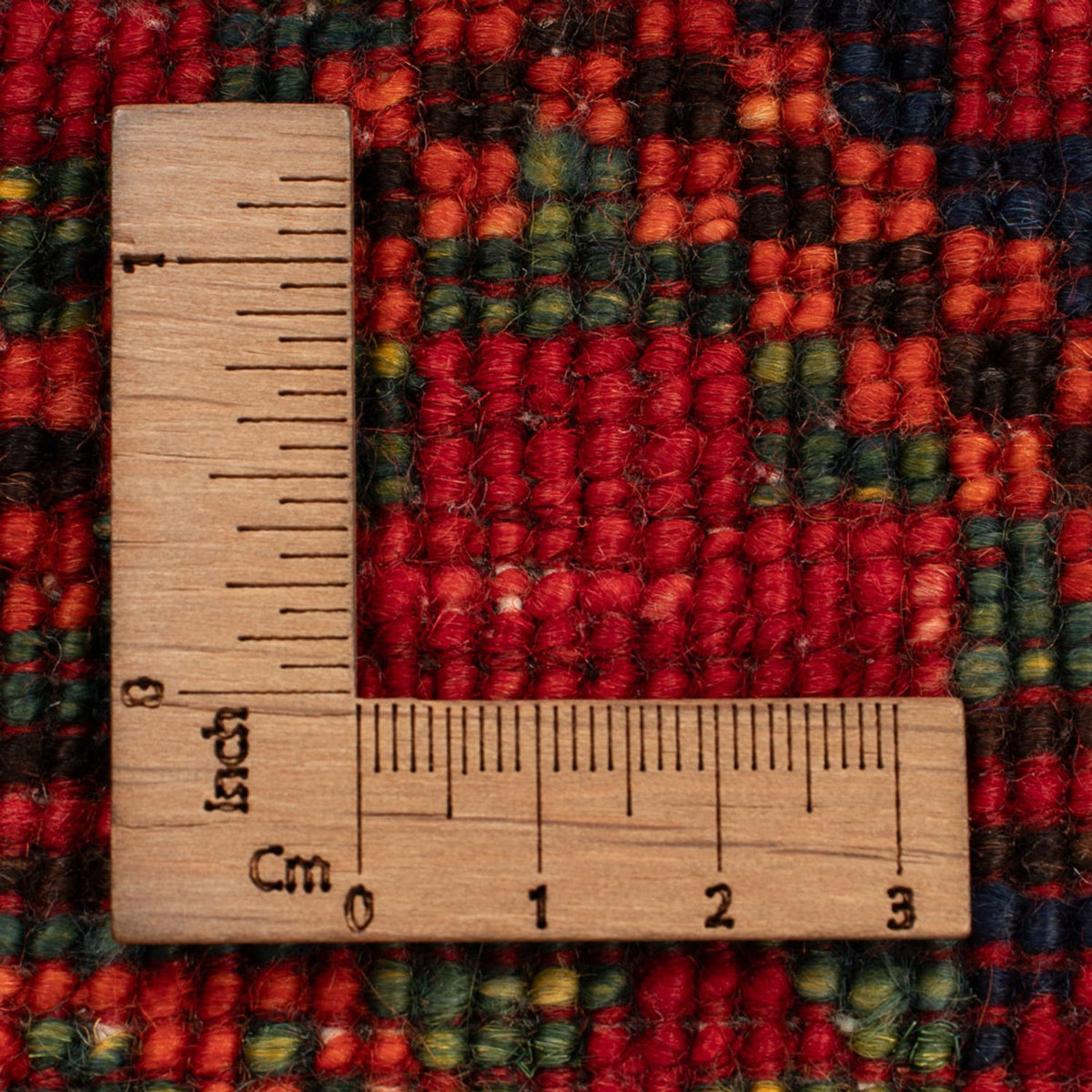 Dywan afgański - 123 x 83 cm - czerwony