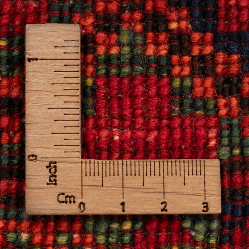 Dywan afgański - 123 x 83 cm - czerwony