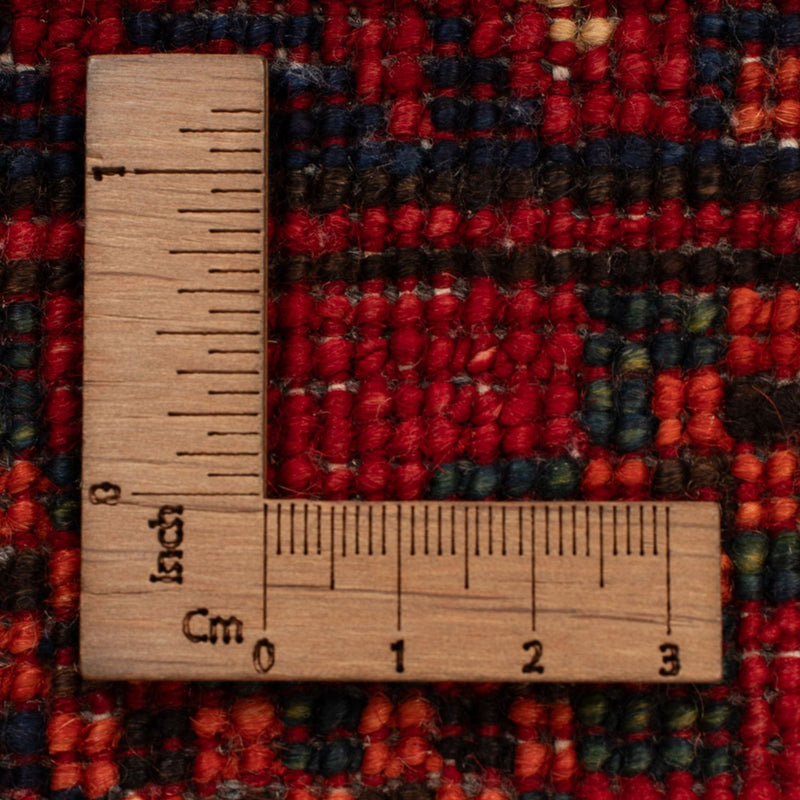 Dywan afgański - 126 x 84 cm - czerwony