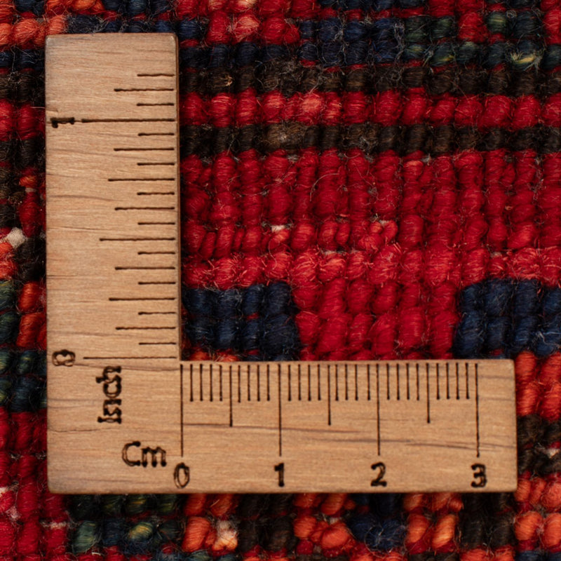 Dywan afgański - 138 x 86 cm - czerwony