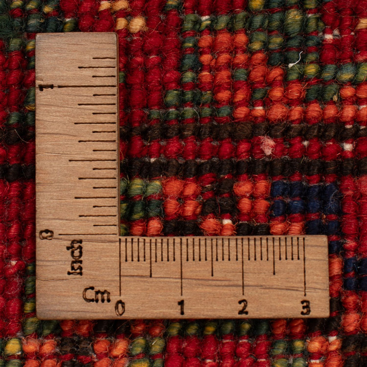 Dywan afgański - 123 x 82 cm - czerwony