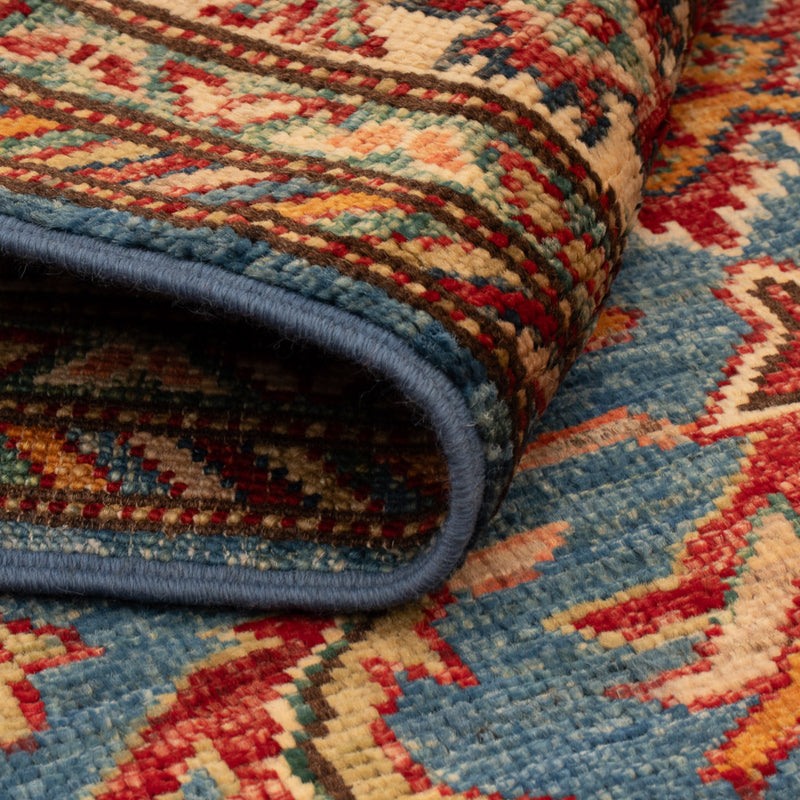 Dywan Ziegler - Kazak - Royal - 128 x 84 cm - niebieski