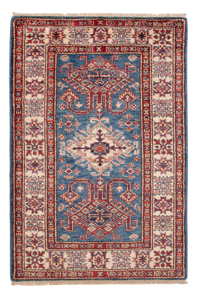 Dywan Ziegler - Kazak - Royal - 123 x 83 cm - niebieski
