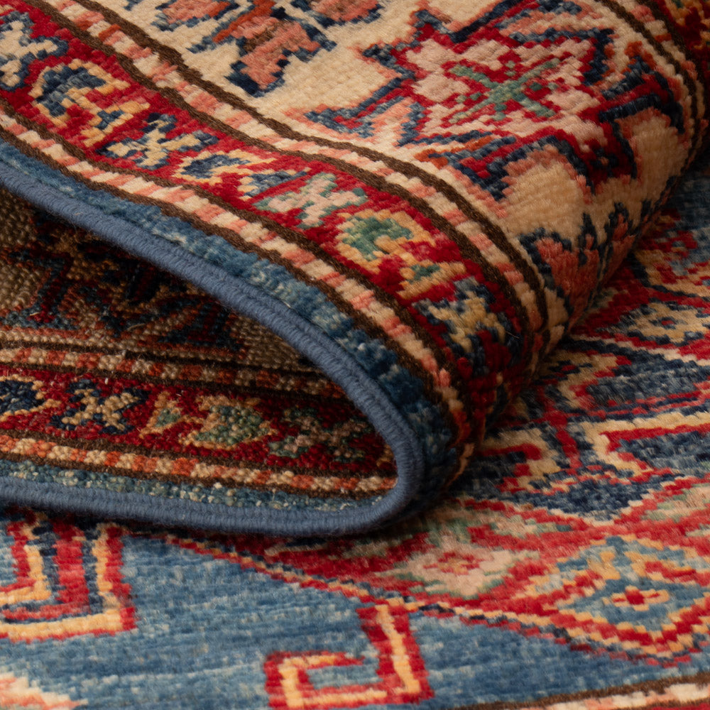 Dywan Ziegler - Kazak - Royal - 123 x 83 cm - niebieski