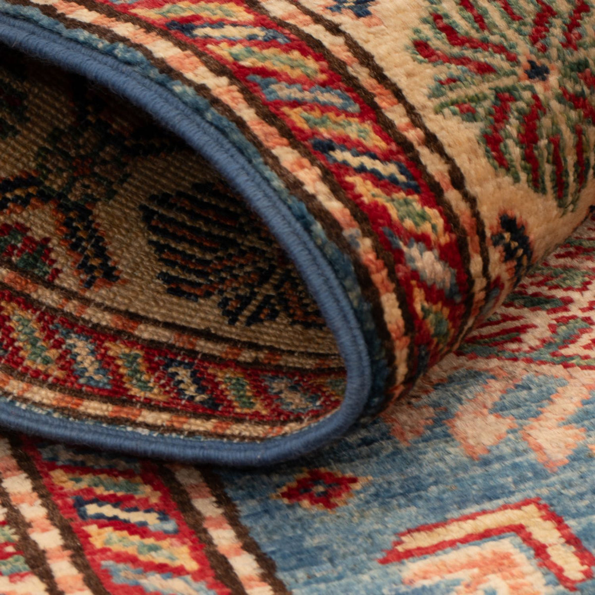 Dywan Ziegler - Kazak - Royal - 121 x 81 cm - niebieski