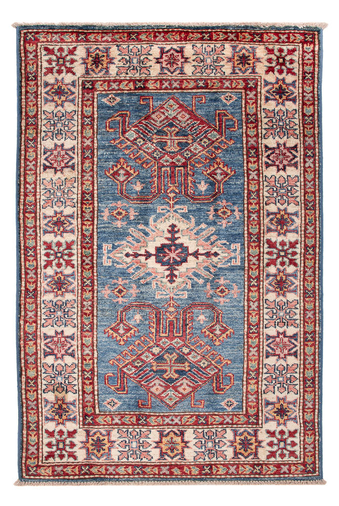 Dywan Ziegler - Kazak - Royal - 125 x 82 cm - niebieski