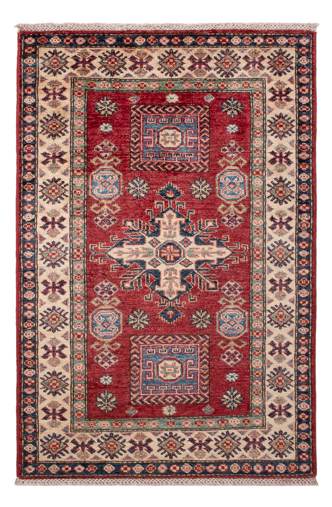 Dywan Ziegler - Kazak - Royal - 122 x 79 cm - bordowa czerwień