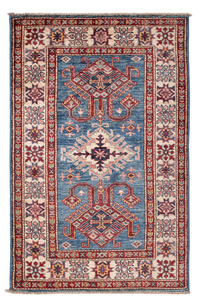 Dywan Ziegler - Kazak - Royal - 125 x 83 cm - niebieski