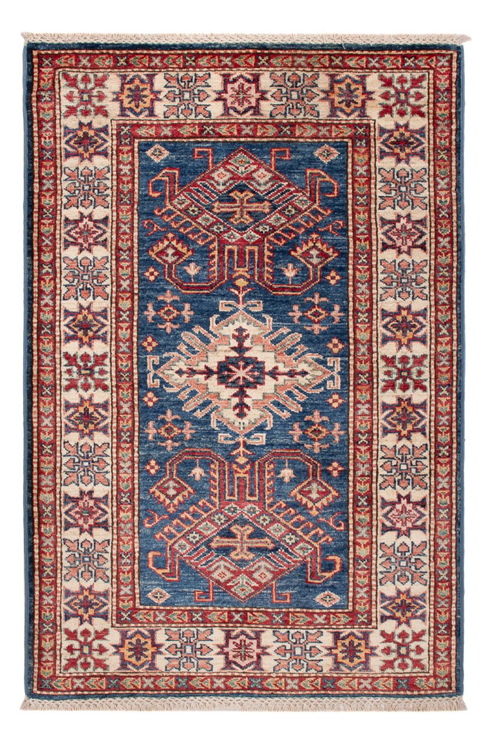Dywan Ziegler - Kazak - Royal - 122 x 80 cm - niebieski