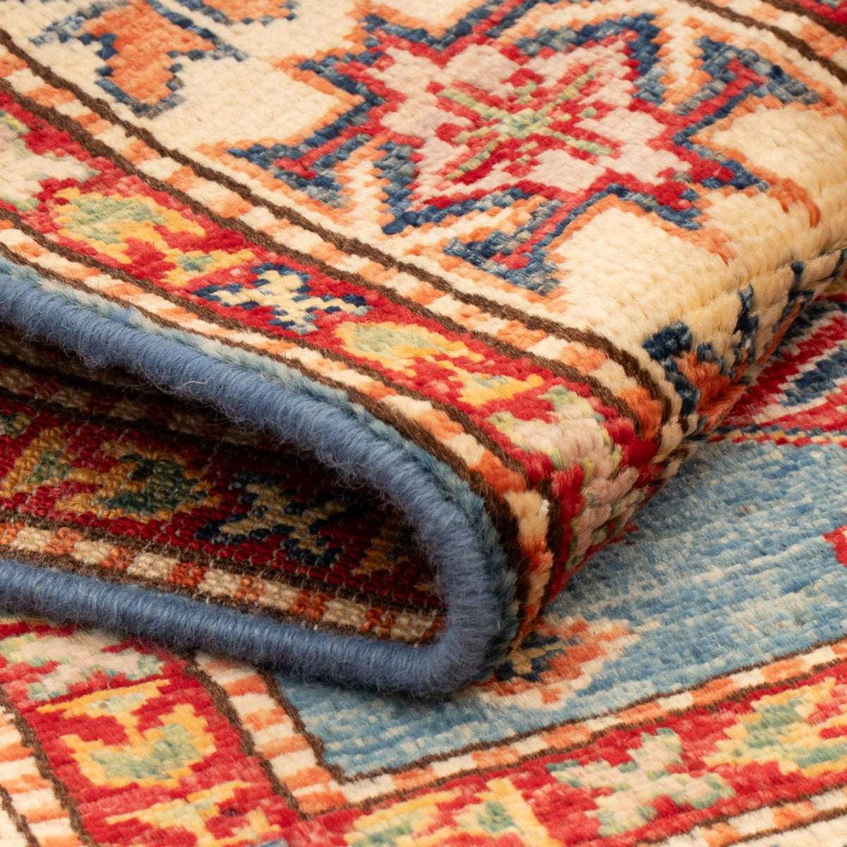 Dywan Ziegler - Kazak - Royal - 119 x 81 cm - niebieski